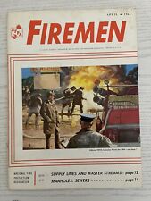 Vintage Firemen Magazine 1961 April picture