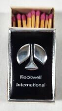 Vintage ROCKWELL INTERNATIONAL MATCHBOX 1970's Made In Sweden  picture