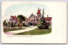 Monterey California~Hotel Del Monte Vignette~M Rieder No 534~c1905 Postcard picture