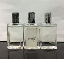 Philosophy Grace Perfume | 0.33 oz / 10 mL | NWOB | Lot of 3 | *Missing Label* picture