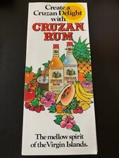 Cruzan Rum (St. Croix) Brochure-1988 picture