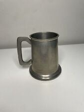 The King's Tankard 871 - 1952 English Engraved Pewter with Glass Bottom picture