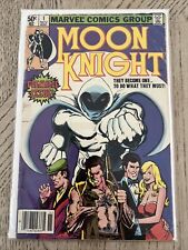 Moon Knight #1 1st Solo Series 1980 1st App. Bushman Marvel Comics  Low Grade picture