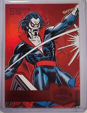 Morbius High Series Spider-Man Metal Universe RED PMG  /100 Precious Metal Gems picture
