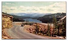 Donner Pass Summit, Donner Lake, Union Oil Company's No. 51 Postcard picture