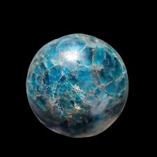 3.53LB Natural Rare Blue Apatite Ball Quartz Crystal Sphere Mineral Healing picture