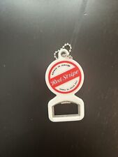 Red Stripe Beer Bottle Opener Key Chain picture