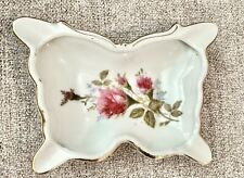 Vintage Butterfly Trinket Dish, Rose Pattern picture