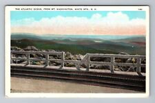 White Mts NH-New Hampshire, The Atlantic Ocean, Vintage Postcard picture
