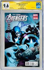 CGC SS Graded 9.6 Avengers: X-Sanction #1 Yu Variant Signed by Chris Evans picture
