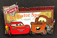Disney Pin 148002 Lightning McQueen Mater Radiator Springs Cars Anniversary *2 picture