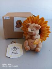Pig Figurine Sunflower Collectible By Turtle King China picture