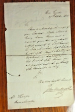 Adjutant-General Sir John Macdonald (C. 1770 - 1850) Signed 1825 Letter picture