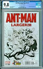 Ant-Man: Larger Than Life #1 CGC 9.8 (Aug 2015, Marvel) ComicConBox Sketch var. picture