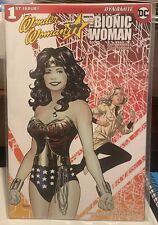 Wonder Woman 77' Meets The Bionic Woman #1 Comic Book (Nerd Block Cover) picture