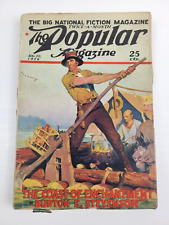 The Popular Pulp Magazine August 1926 