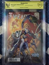WEAPON H #6 signed 9.6 J. Scott Campbell Return of the Fantastic Four Variant  picture