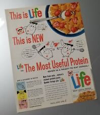 10x13 Life Cereal 1961 Introduction Advertisement Vintage Original Magazine Ad picture