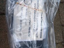 New Unopened British Army Black Rubber Mk4 NBC Over Boots Size Medium CBRN picture