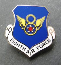 Eighth Air Force 8th USAF Hat Jacket Lapel Pin 1 inch US picture
