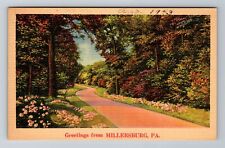 Millersburg PA-Pennsylvania, General Greetings, Antique Vintage Postcard picture