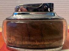 Vintage 1950s Ronson Trophy Table Lighter Ships Design Two Different Photos picture