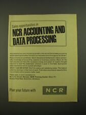 1967 NCR Accounting and Data Processing Ad - Sales opportunities in NCR picture