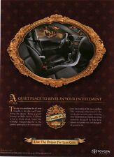 2007 PRINT AD - TOYOTA COROLLA THE 10TH ED. AD - REVEL IN YOUR ENTITLEMENT picture