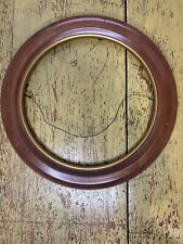 Vintage Round Wooden Frame picture