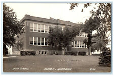 c1910 High School Building Hebron Nebraska NE Unposted RPPC Photo Postcard picture