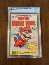 Adventures of the Super Mario Bros. #1 rare newsstand edition GRADED 6.5 picture