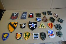 Lot of 50 Different Unit Patches, Insignia, Army, Navy, Air Force 101st, 1st Cav picture