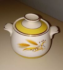 Vintage Century Service.Autumn Gold Wheat  Sugar Bowl with Lid picture