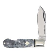 Rough Ryder Apaloosa Folding Knife Stainless Steel Blade Bone Handle RR2486 picture