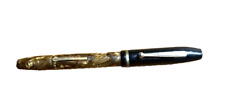 Vintage Rite Rite Marble Pattern Celluloid Fountain Pen  Gold Nib picture