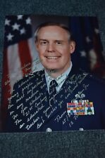 General Thomas Moorman Jr Signed 8x10 Photo - Vice Chief of Staff Air Force D:20 picture