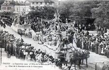 CPA 10 TROYES September 12, 1909 1st Fete de la Bonneterie Char de la Butcherie picture