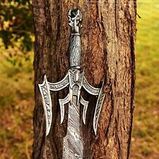 Kit Rae fantasy sword King Luciender Viking Battle Ready Sharp Edge Medieval Dad picture