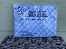 NOS Wamsutta Designers Workshop Ultracale Floral Striped Queen Fitted Sheet Flaw picture