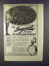 1913 Ingersoll Watch Ad - Army 33 Million Strong picture