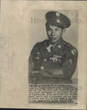 1953 Press Photo Corporal John Dixon an American repatriated at Panmunjom, Korea picture