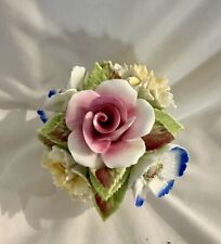 Vintage Royal Staffordshire Bone China Flower Bouquet  England  Small 2x3” picture