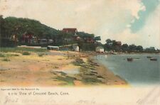 View of Crescent Beach Connecticut CT 1907 Postcard picture