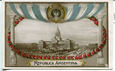 Argentina Patriotic 1910 100 Year Independence Anniversary old vintage postcard picture