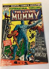 SUPERNATURAL THRILLERS # 5 - (MARVEL 1972) - 1st APP. THE LIVING MUMMY - VF KEY picture