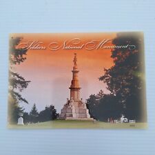 Postcard Soldiers Monument Gettysburg National Military Park 4x6 Rectangle Tub5D picture