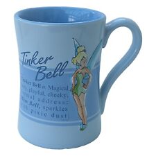 Disney Tinkerbell Cup Mug Disney Store Blue 3d Dictionary Definition picture