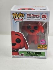 Funko Pop Clifford the Big Red Dog.Flocked Hot Topic Exclusive Clifford #28 picture