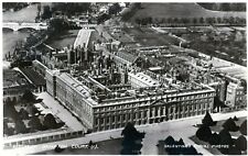 VTG 1930s Hampton Court Palace Aerial Birdseye View United Kingdom RPPC Postcard picture