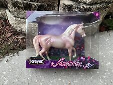 New NIB Retired Classic Breyer Horse #62059 Aurora Magical Pink Unicorn Mariah picture